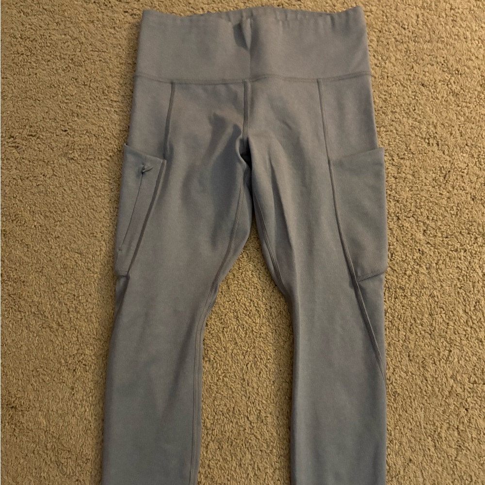 Athleta Soft Gray Active Leggings